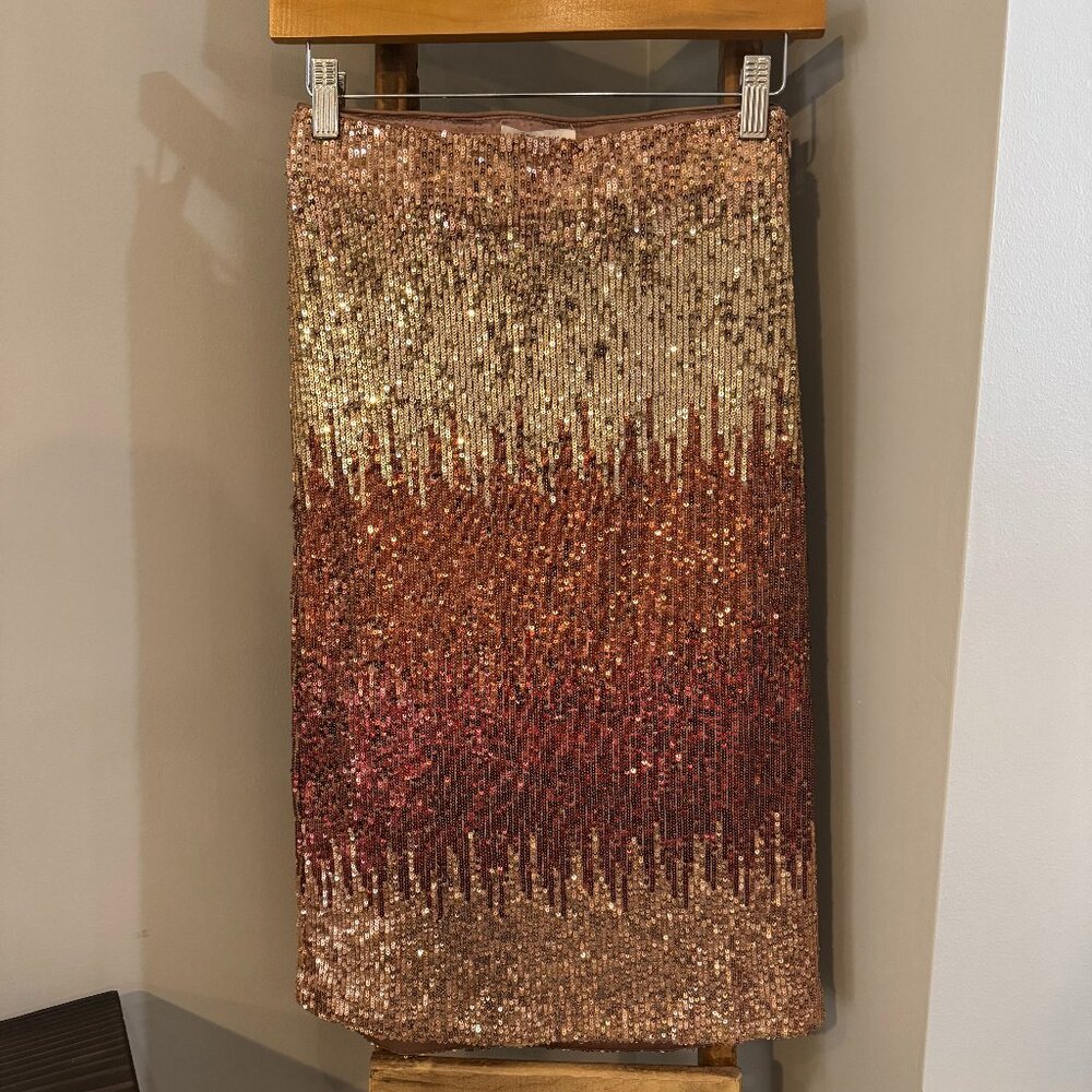 Amber Sequin Skirt